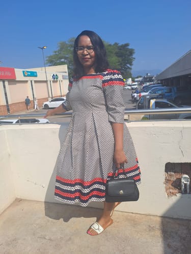 Customer photo review of Peruvian Lace front Wig Kourtney