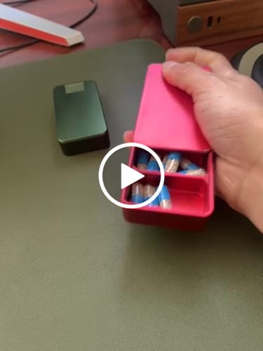 Customer video review of Mission Pill Case