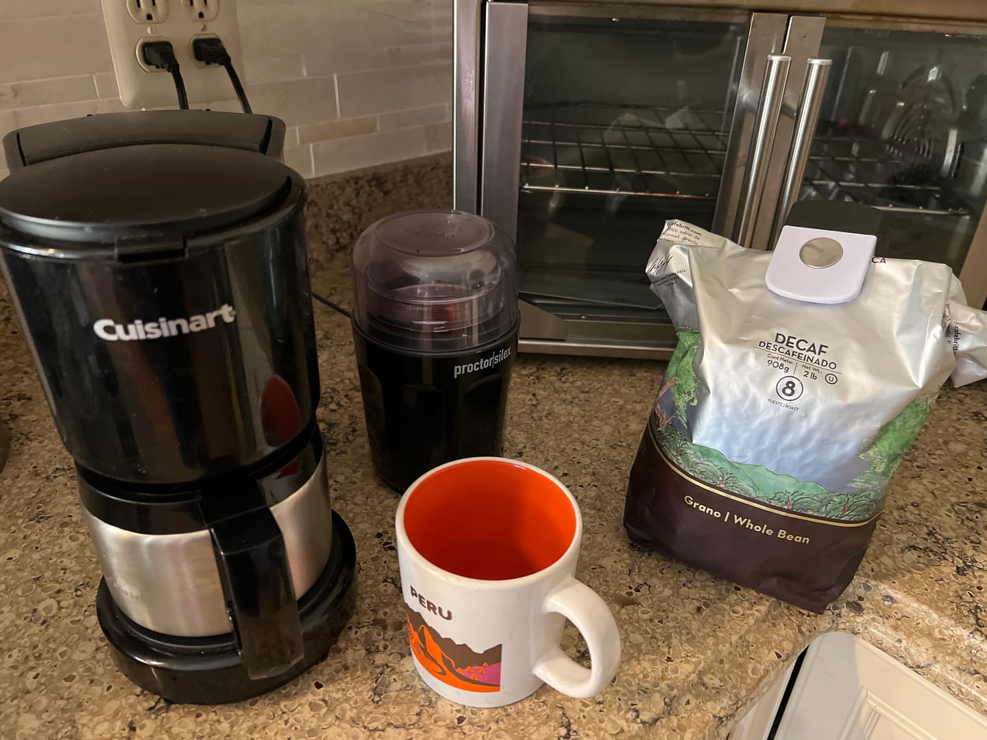 Customer photo review of COSTA RICAN DECAFFEINATED COFFEE 2LB