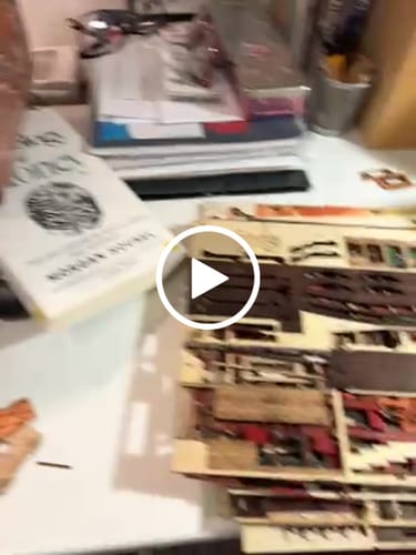 Customer video review of JiuFen Old Street Book Nook Kit