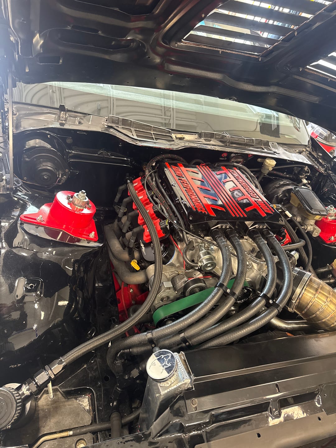 Customer photo review of Smart Coil IGN1A Coil Bracket Mounting Kit for Motion Billet Valve Covers 10-12009