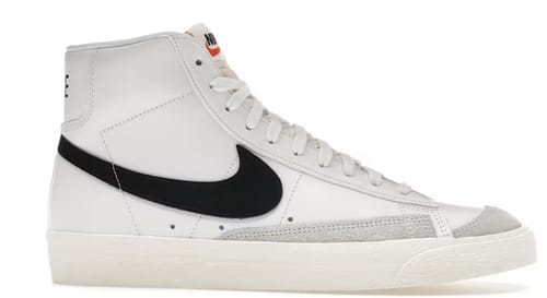 Hugo C. review of Tenis Blazer Bota Blanco Negro image 1 out of 1