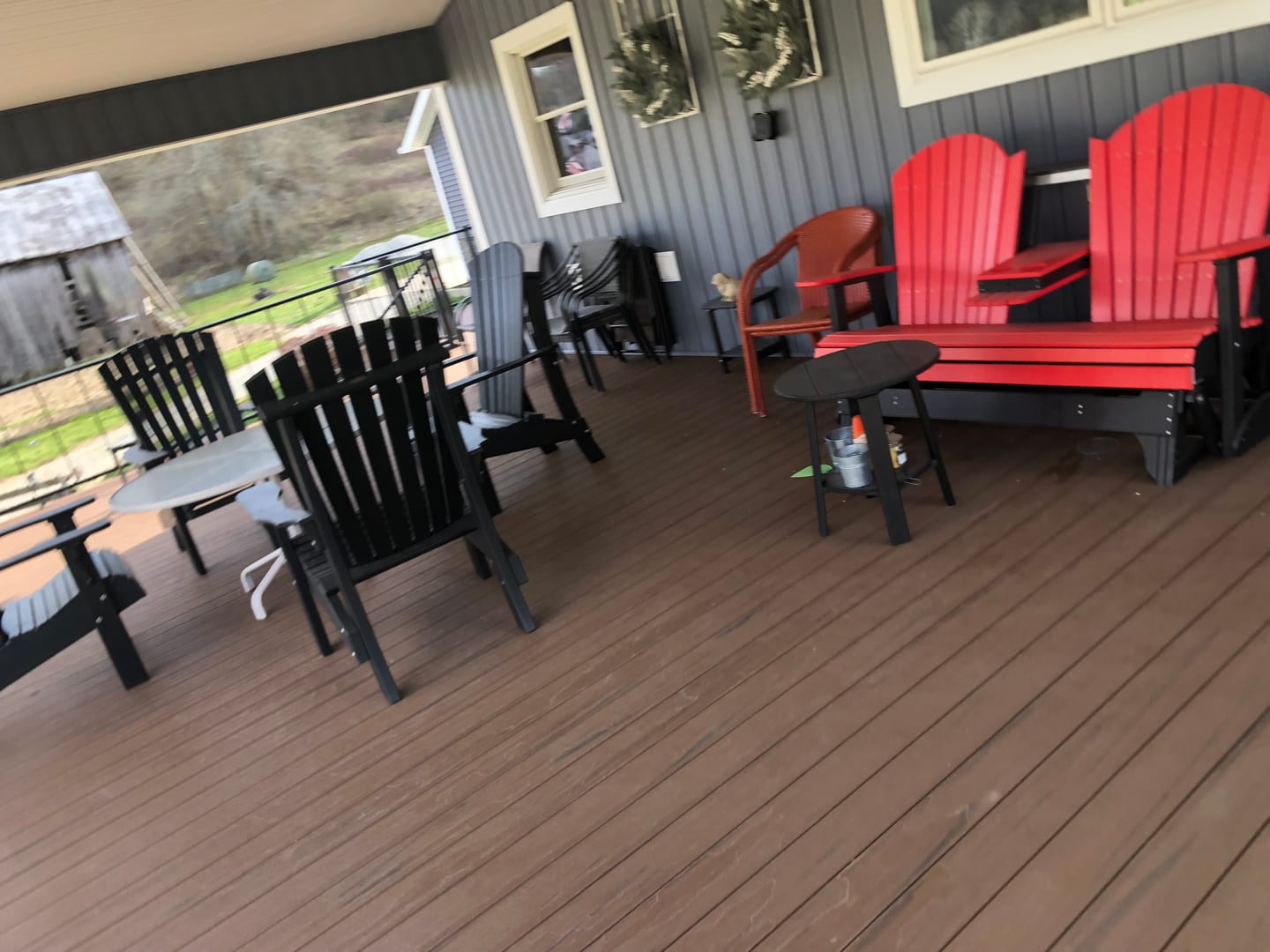 Customer photo review of LuxCraft Royal Adirondack Chair