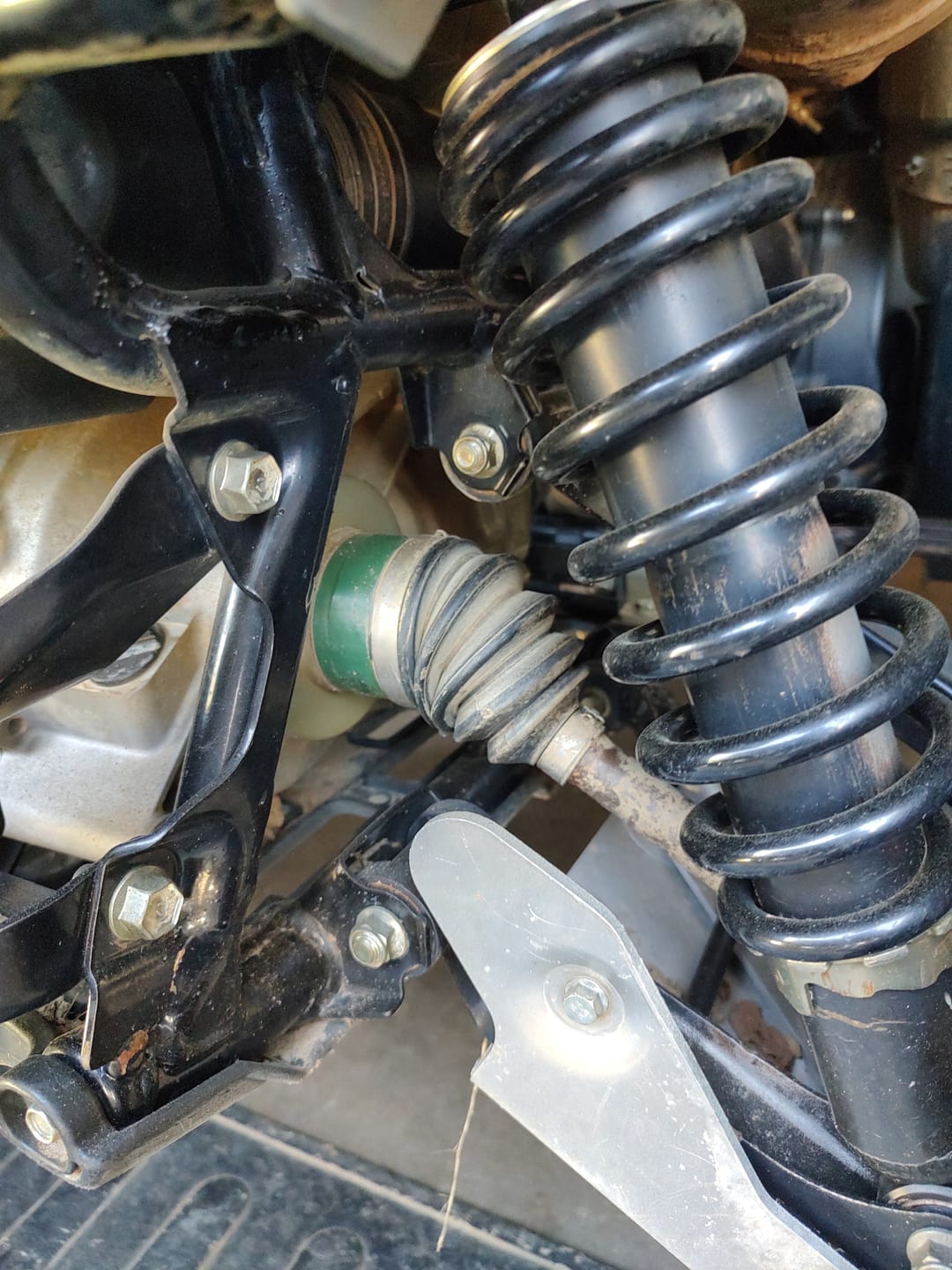 Customer photo review of 2-Inch Lift Kit Suzuki King Quad 500/750 (2010+)
