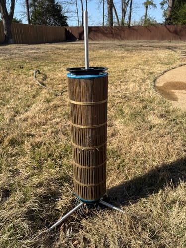 Customer photo review of Cyclone Pool Filter Cleaning System