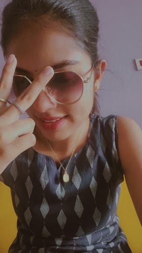 Customer photo review of Pink Quartz Necklace