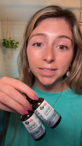 Customer photo review of Organic Lymphatic Support Herbal Extract