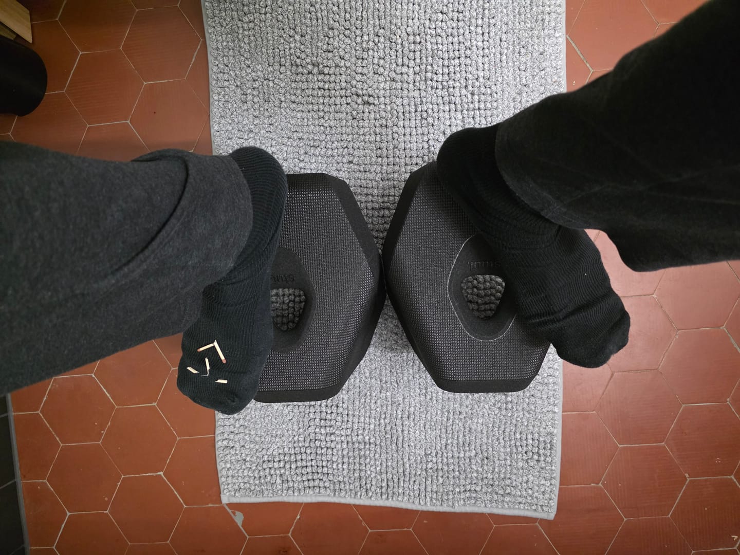 Customer photo review of stuul® Toilet Stool | The Poop Stool | Classic Collection