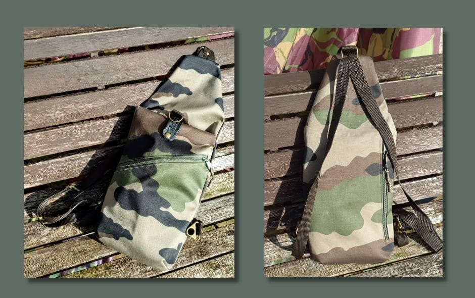 Customer photo review of Jungle Camouflage Waterproof Fabric