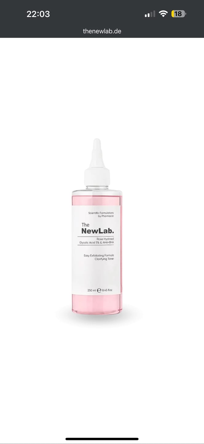 Customer photo review of Make-up Entferner Rosen Gesichtswasser