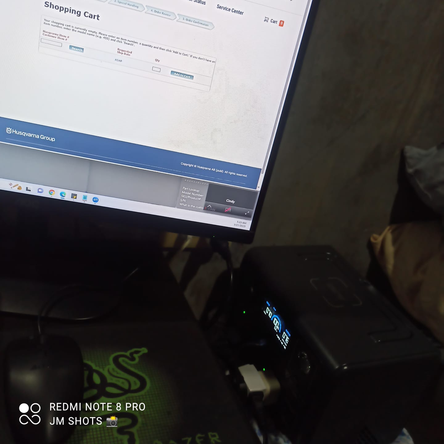 Customer photo review of BLUETTI EB3A Portable Power Station (600W)