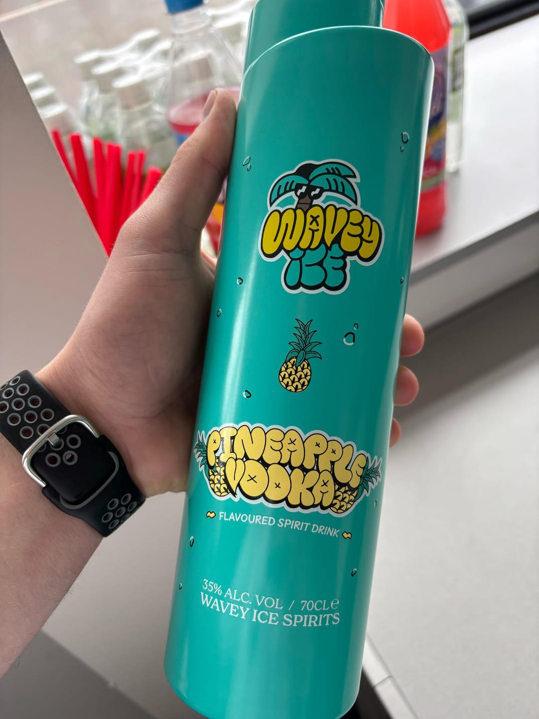 Customer photo review of Pineapple Vodka | Flavoured Spirit Drink
