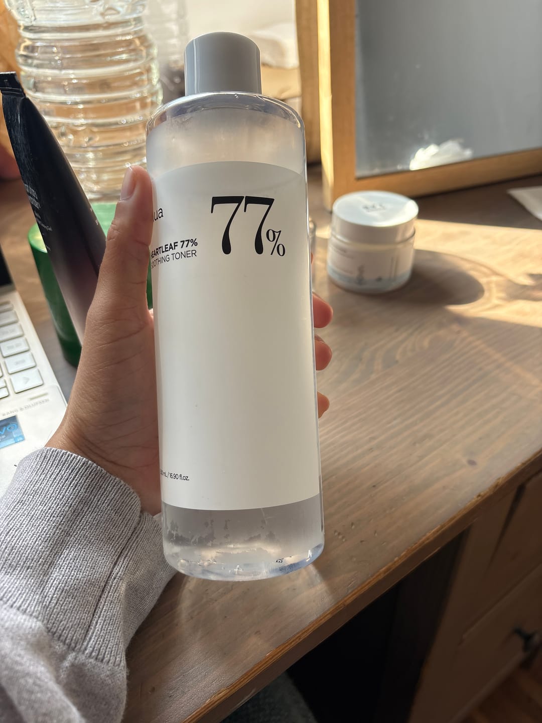 Customer photo review of Anua - Toner - Heartleaf 77% Soothing Toner