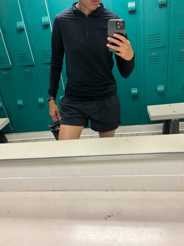 Customer photo review of SquidHaus Performance Quarter Zip