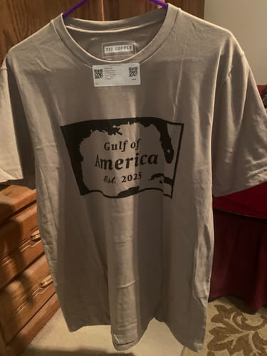 Customer photo review of Gulf of America Shirt