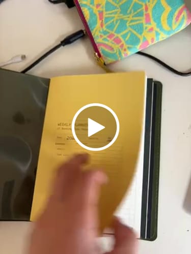 Customer video review of Planners Starter Kit-  'DAINTREE'