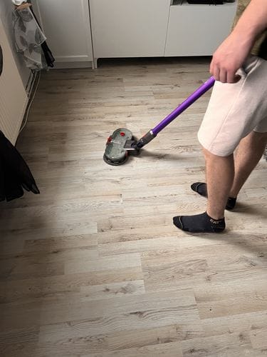 Customer photo review of Elektrischer Wischaufsatz passend für Dyson - Secret Sale