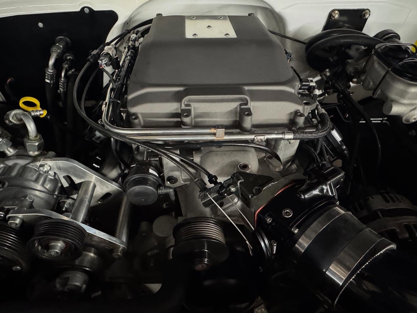 Customer photo review of Motion Raceworks 48" Throttle Cable w/ GM/Ford Pedal Attachment 18-141