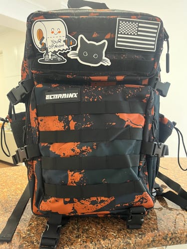 Customer photo review of Mochila Táctica V1 All In 45L Marte