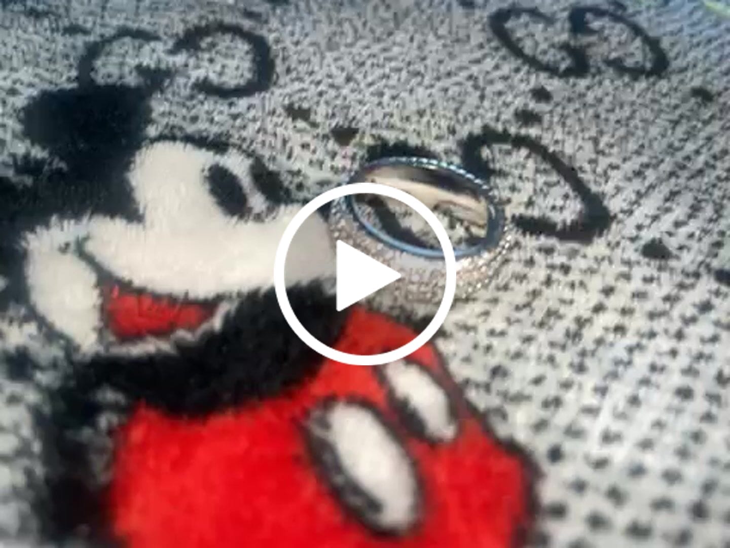 Customer video review of Moissanite 5 Row Paved Ring - 925 Silver - D Colour - VVS1