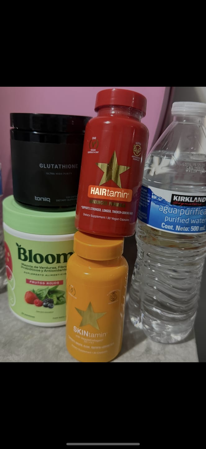 Customer photo review of HAIRtamin Fórmula Avanzada