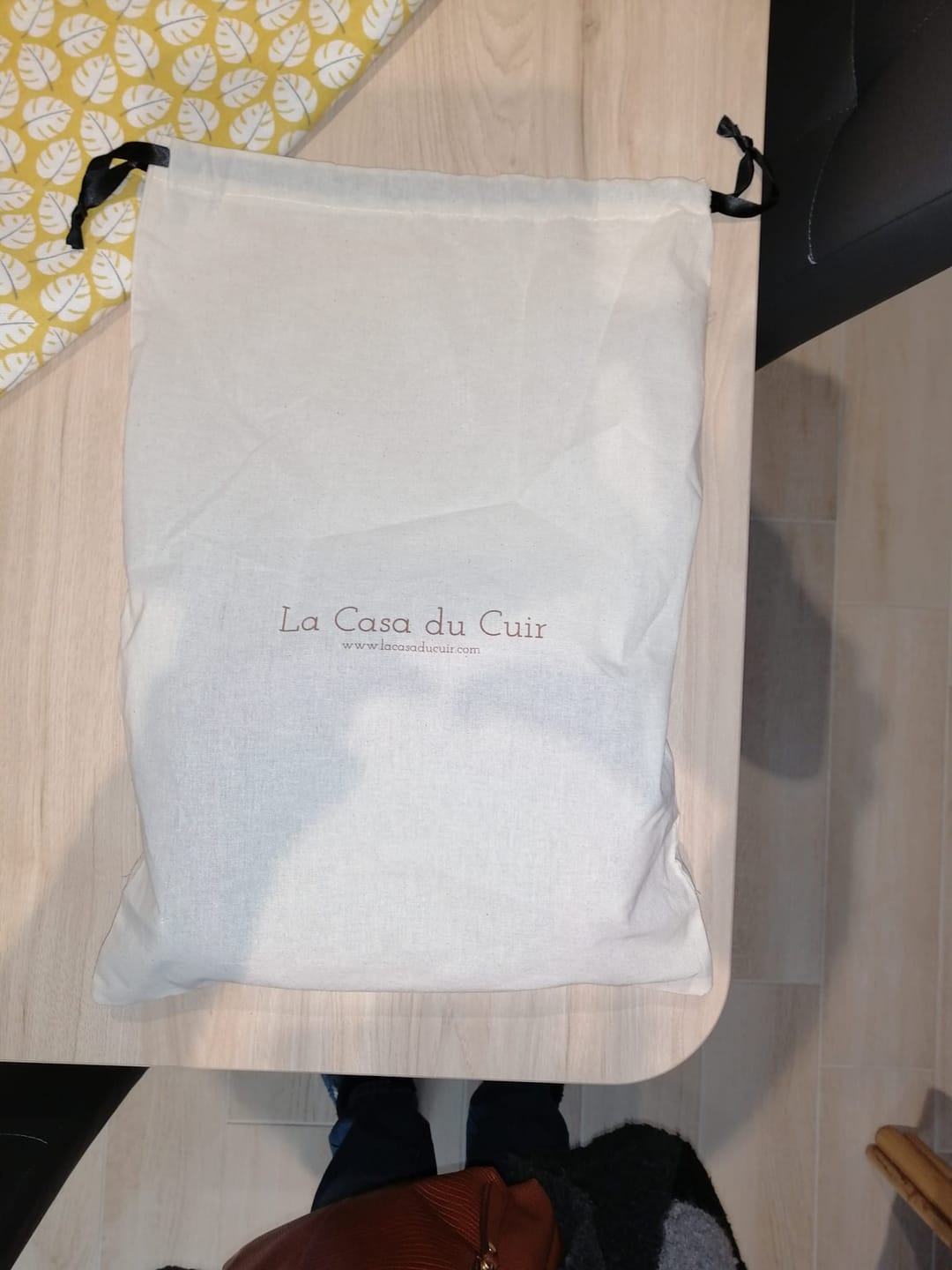 Customer photo review of Sac Banane Cuir Femme Viviana