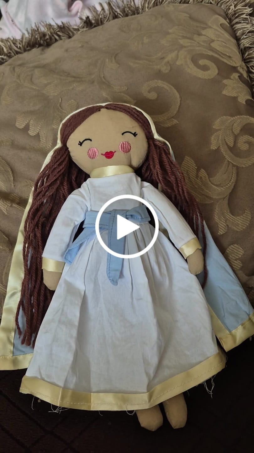 Customer video review of Blessed Mother Rag Doll