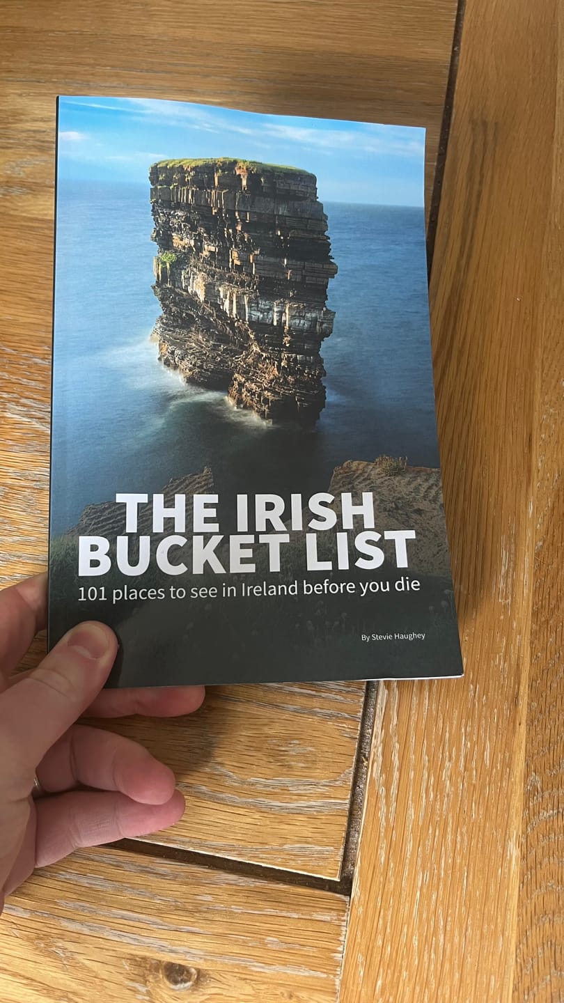 Customer photo review of The Irish Bucket List: 101 places to see in Ireland before you die