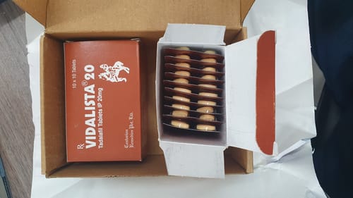 Customer photo review of [비달리스타] 20mg  / 시알리스 제네릭, 구구정 동일