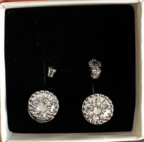 Customer photo review of Ivanna Belly Button Ring Silber