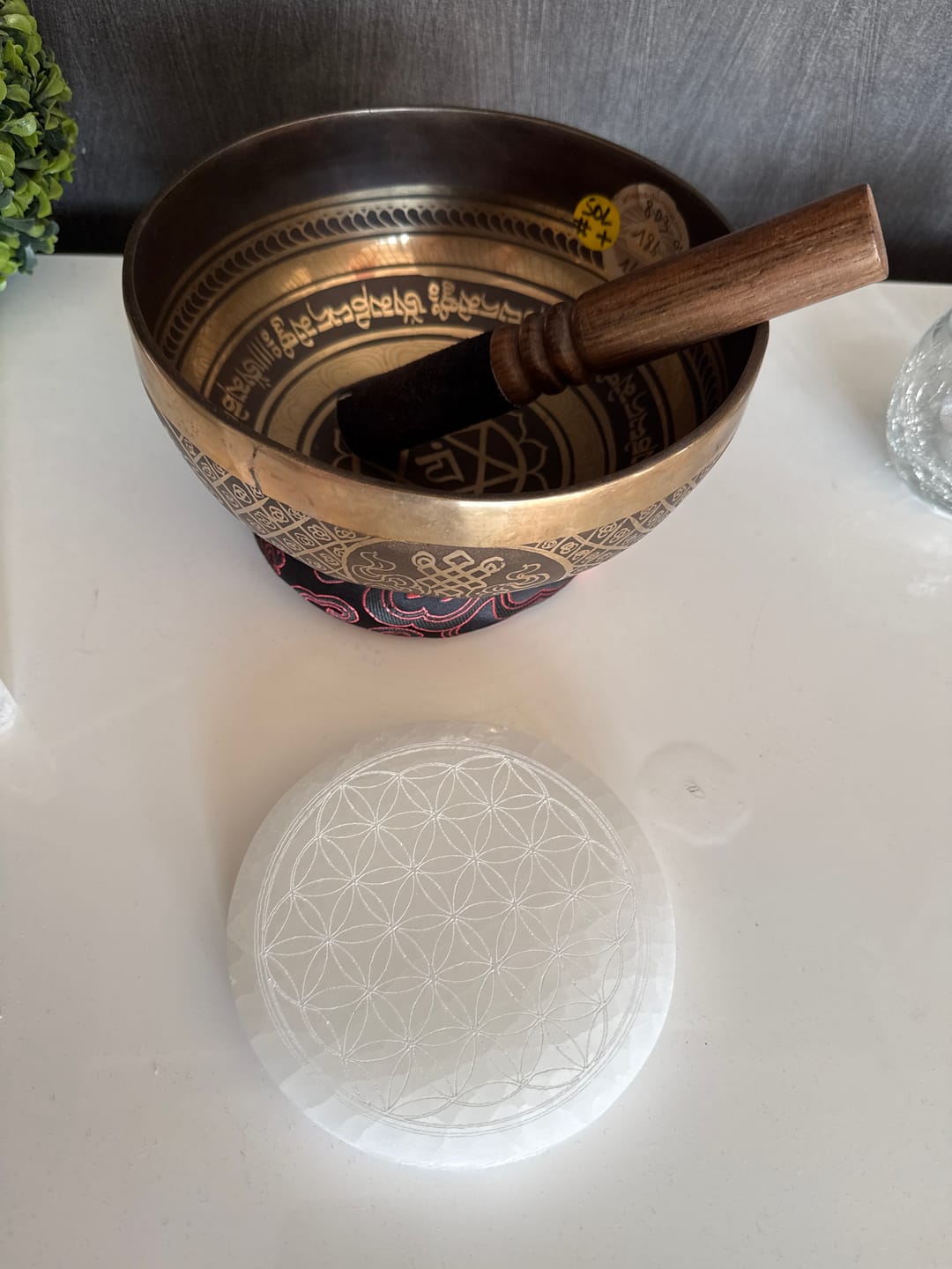 Customer photo review of Plateau "Fleur de vie"