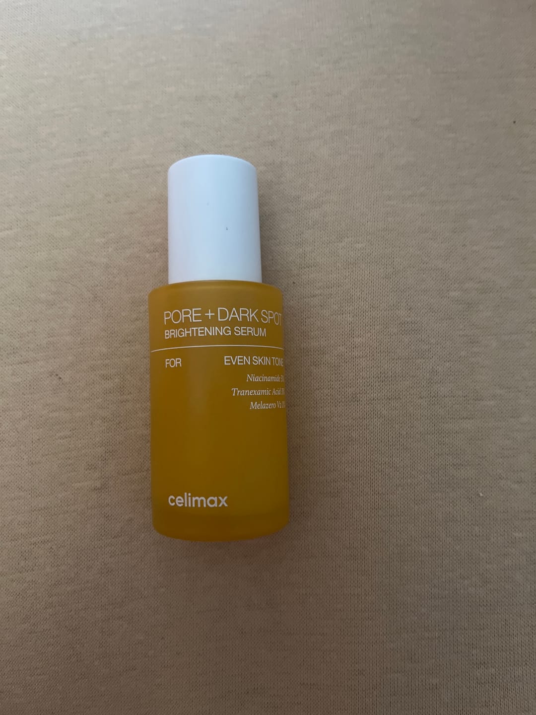 Customer photo review of Serums ādas toņa un reljefa izlīdzināšanai Celimax Pore+Dark Spot Brightening Serum
