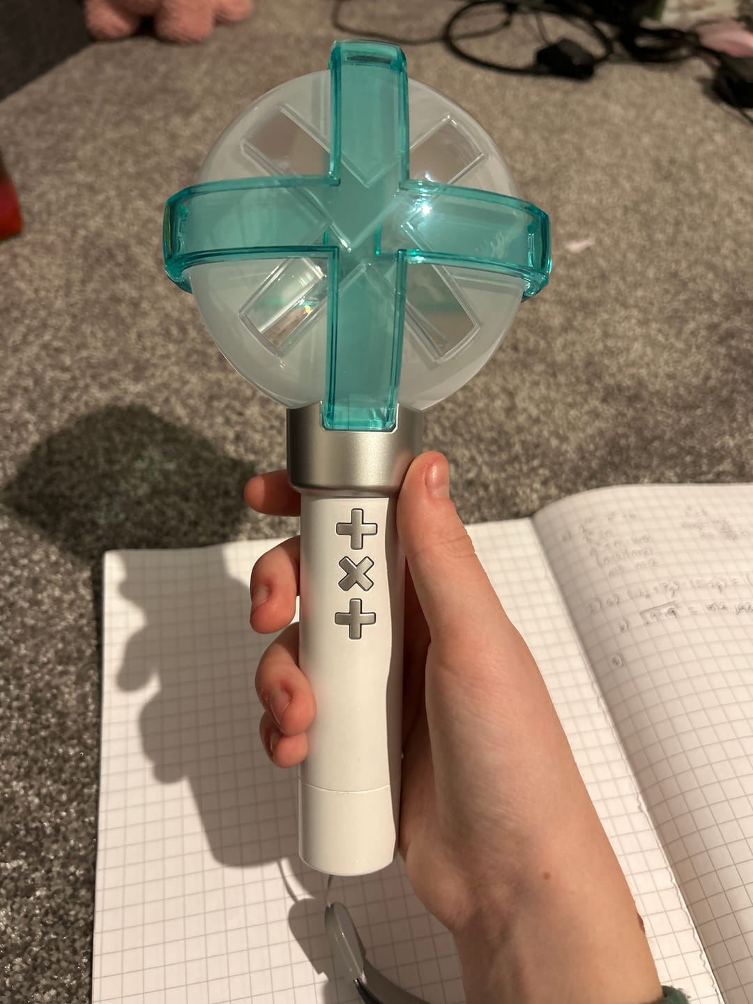 Customer photo review of TXT - OFFICIAL LIGHT STICK VER.2