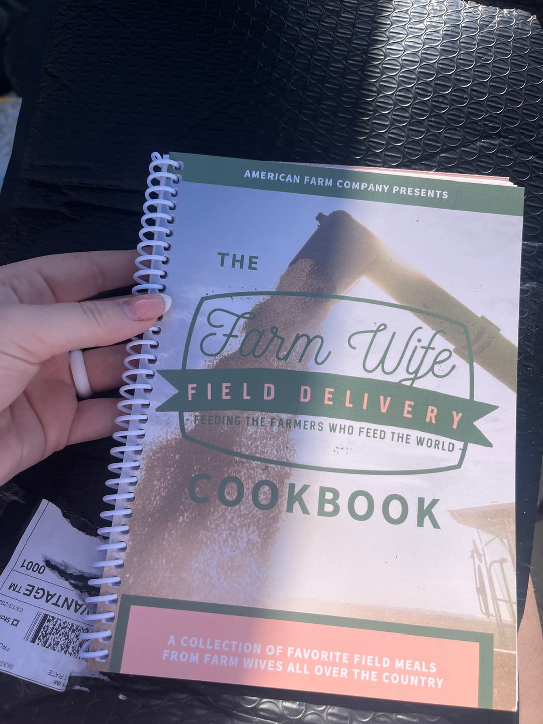 Customer photo review of Farm Wife Field Delivery Cookbook
