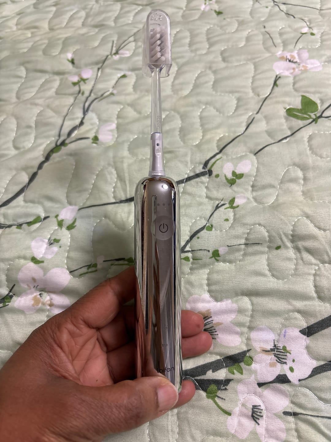 Customer photo review of Laifen Wave toothbrush heads 3-pack