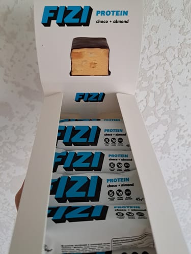 Customer photo review of Choco + almond x10 шт.