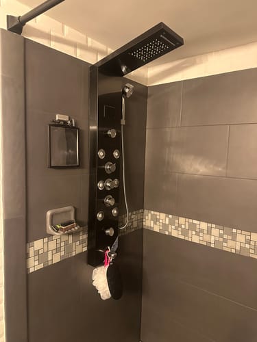 Customer photo review of Zen Falls™ Shower Unit | The Calming Shower