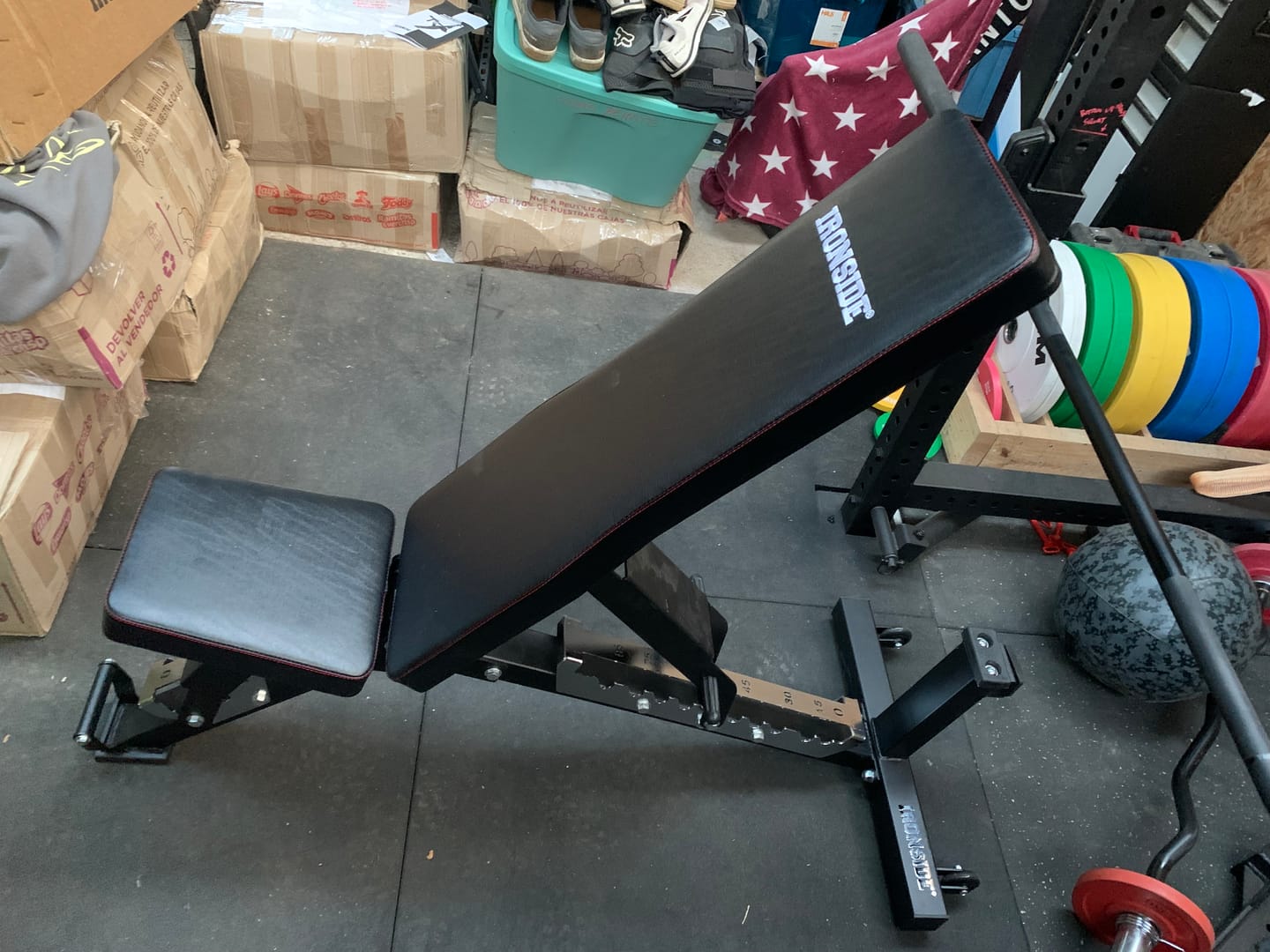 Customer photo review of Banco Reclinable XR-1 IRONSIDE