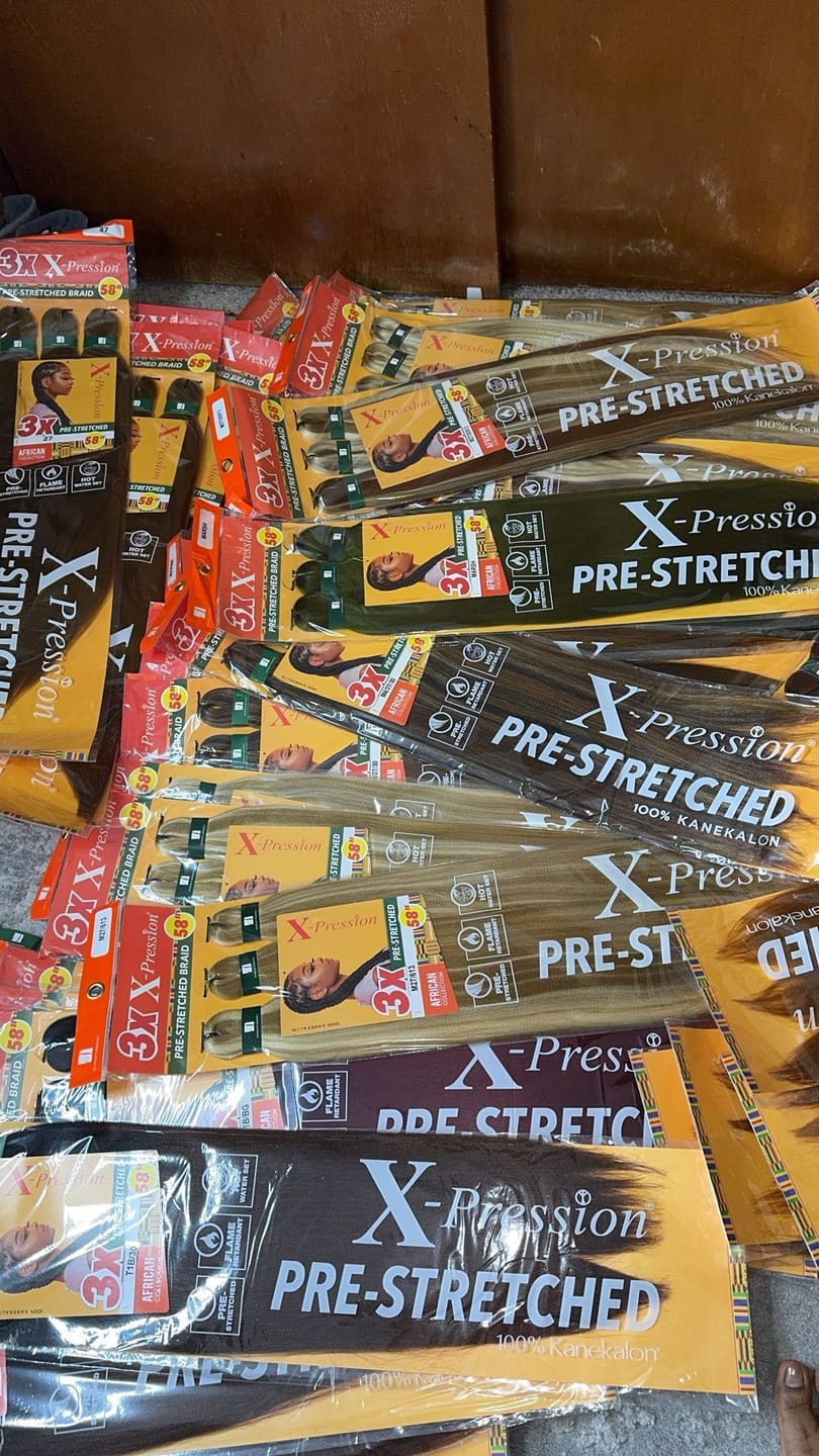 Customer photo review of Sensationnel African Collection X-Pression Braid - 3X PRE-STRETCHED 58"