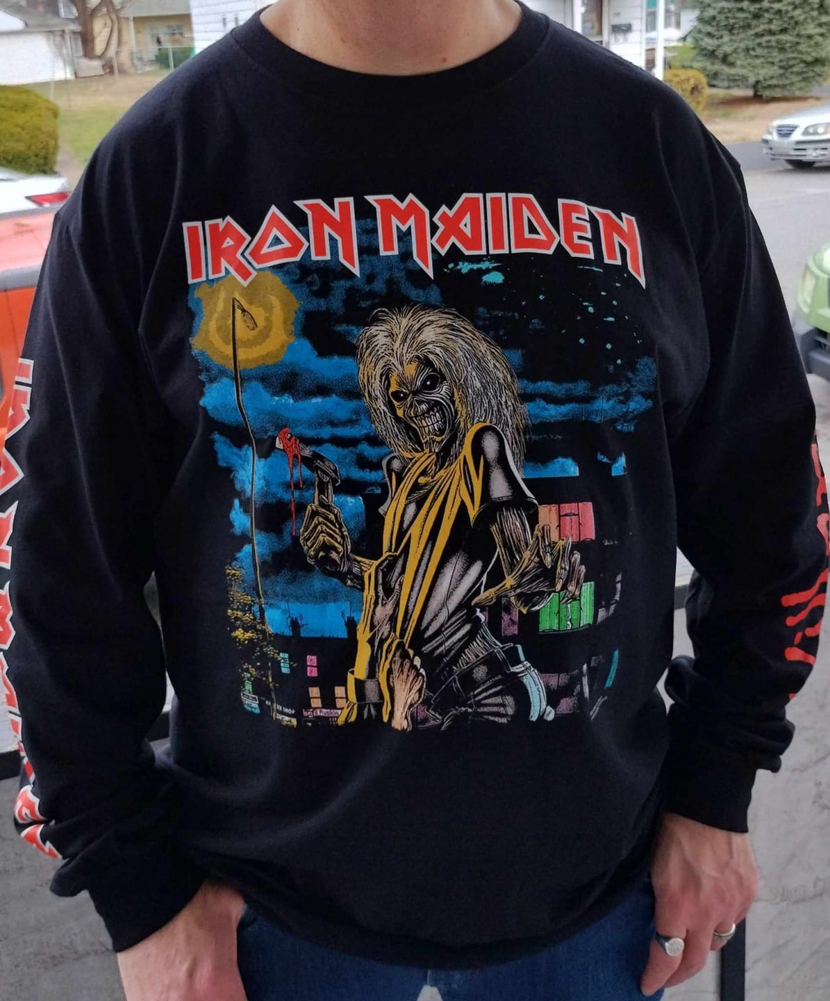 Customer photo review of Iron Maiden - Killers - Longsleeve Shirt