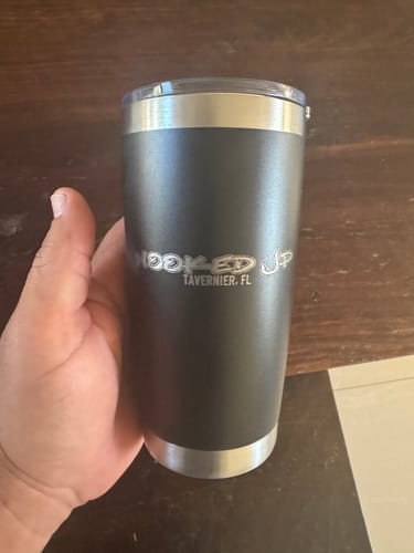 Customer photo review of (6 Pieces) Custom Laser Engraved - 20oz Tumblers