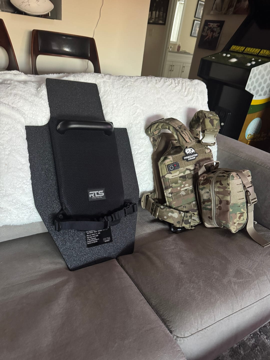 Customer photo review of RTS Tactical Level III+ Rifle Special Threats Mini Shield