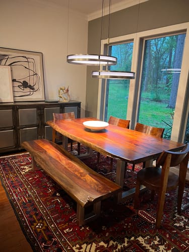 Customer photo review of Titan Rings Chandelier