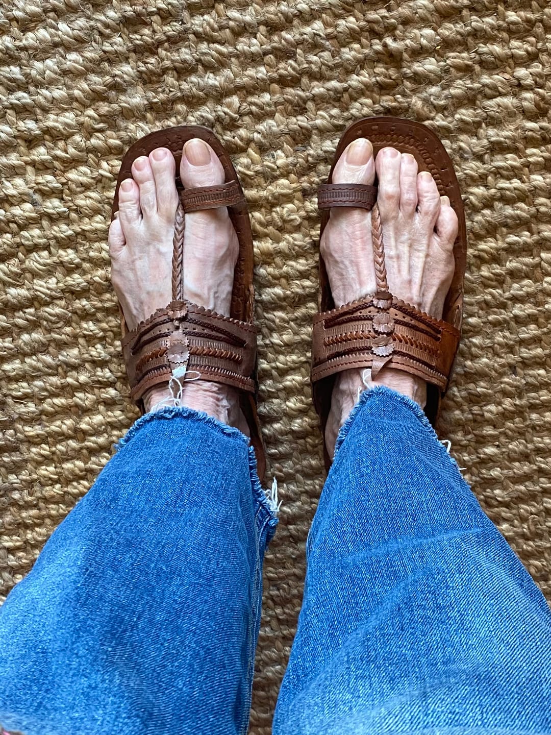 Customer photo review of Water Buffalo Sandals