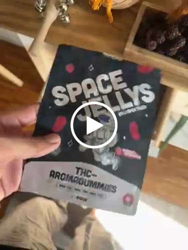 Customer video review of THC Spacejellies Vollspektrum | 100mg THC | 20 Stk.