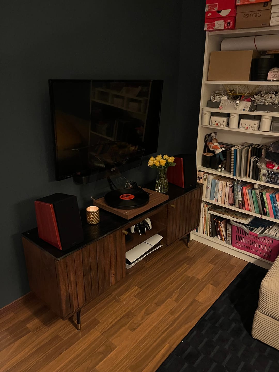 Customer photo review of R1700BTs Bluetooth Bookshelf Speakers