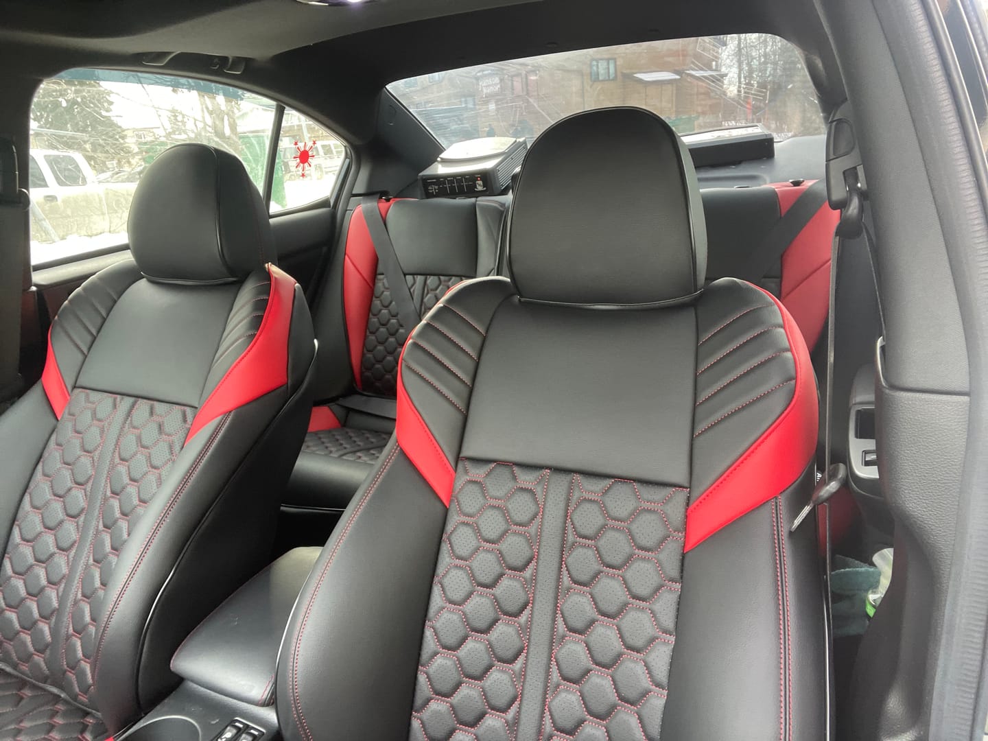 Customer photo review of 2015-21 Subaru WRX / STi Custom Leather Seat Covers