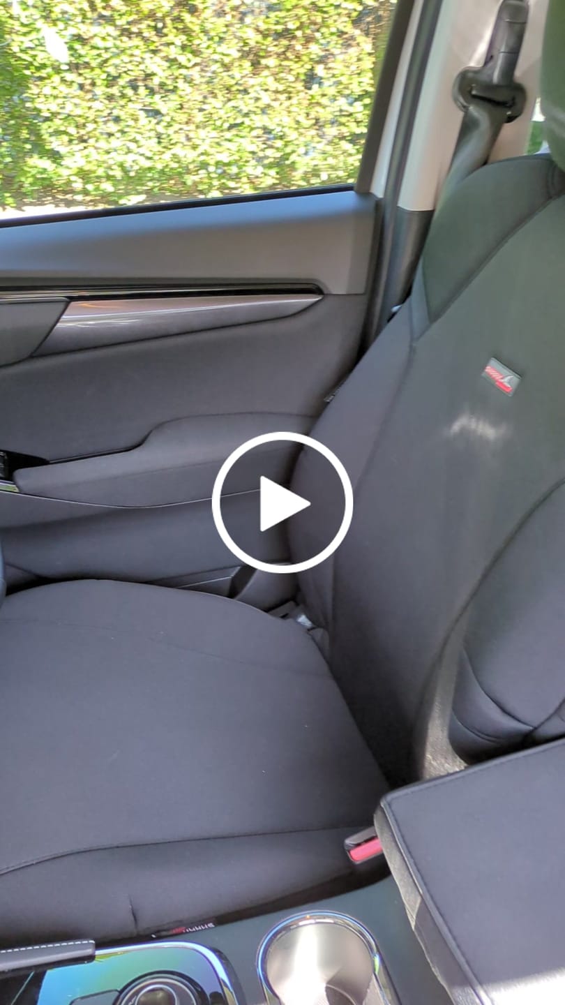Customer video review of Sharkskin PLUS Seat Covers for Isuzu MU-X 7 Seater (06/2021-On)