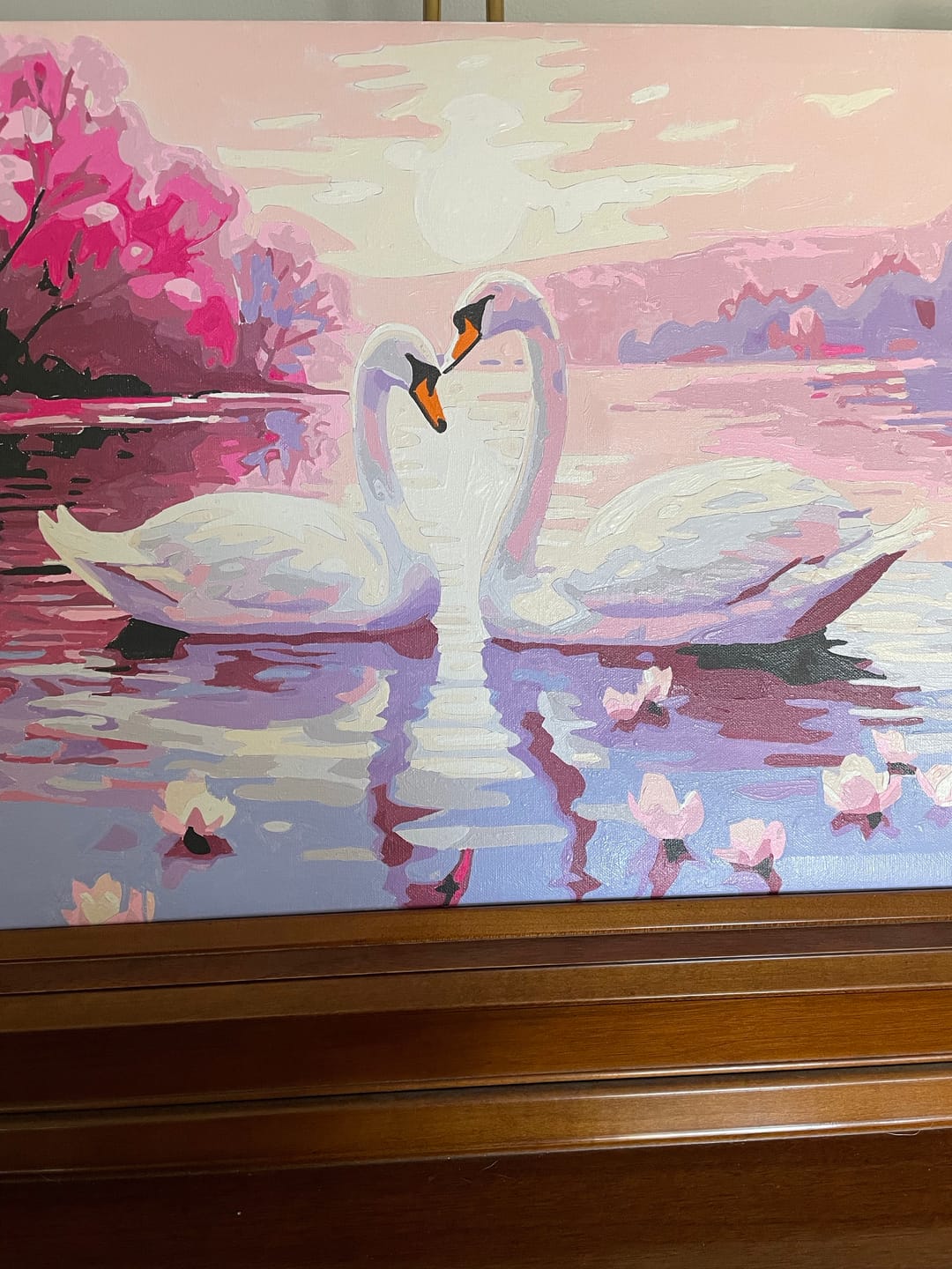 Customer photo review of Swan Lake