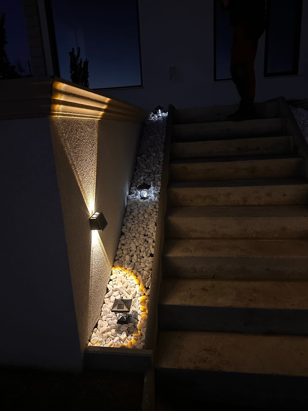Customer photo review of Aplica LED Exterior Trio 4W Solara